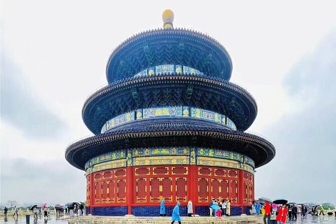 Beiing private tour Mutianyu Great Wall tour City tour VIP tour - Jingshan Park turns the Forbidden City into a picture