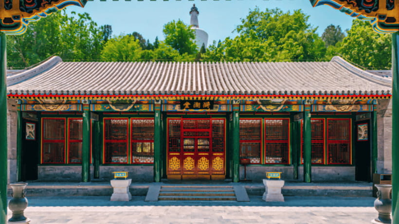 Beijing: Beihai park e-ticket entry - Round City and the smaller courtyards