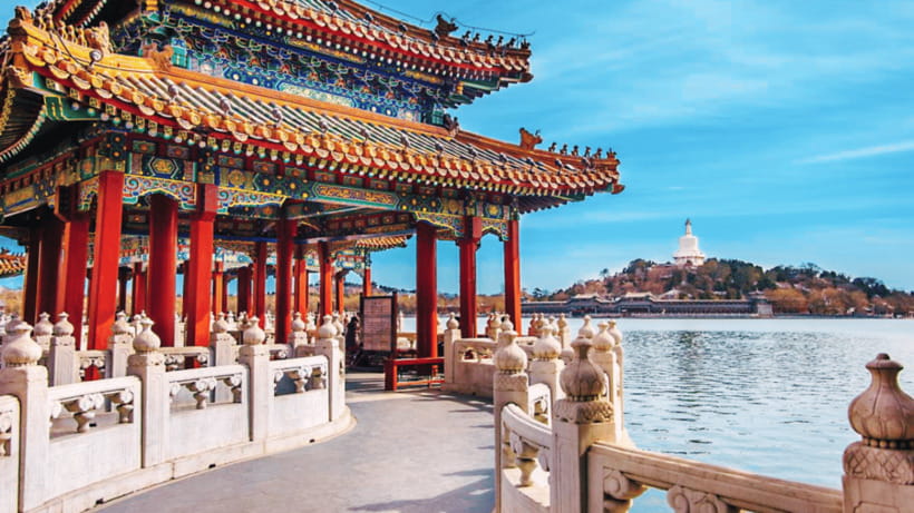 Beijing: Beihai park e-ticket entry - The White Dagoba and Beihai’s high point