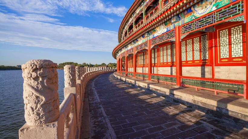 Beijing: Beihai Park Entry Ticket & English PDF Guidebook - Entering with the QR code