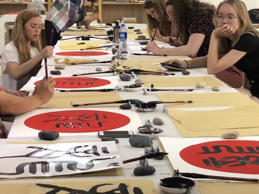 Beijing Calligraphy Class - Meeting your teacher near Wangfujing