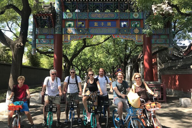 Beijing City Four-hour Bicycle Tour With a Private Guide - Drum and Bell Tower Square with local activities