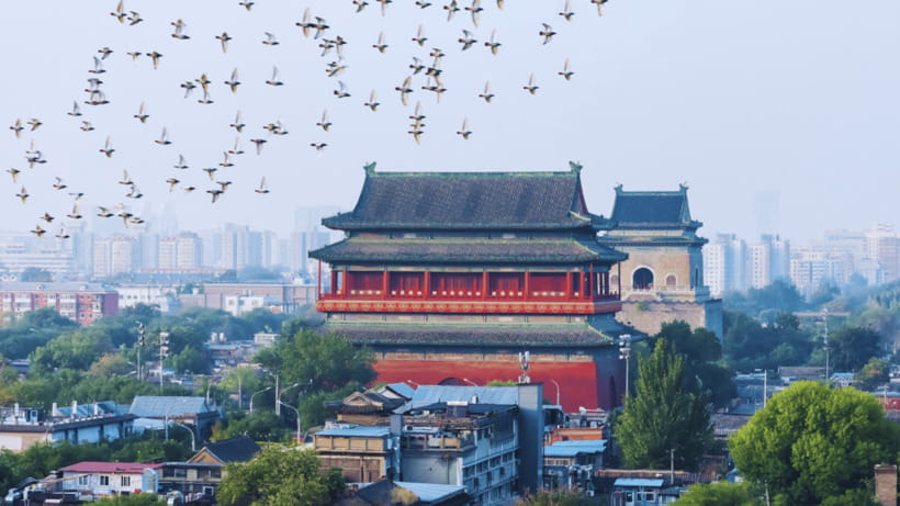 Beijing:Drum and Bell Towers Entry Ticket- Cultural Treasure - The Bell Tower and China’s King of Ancient Bells
