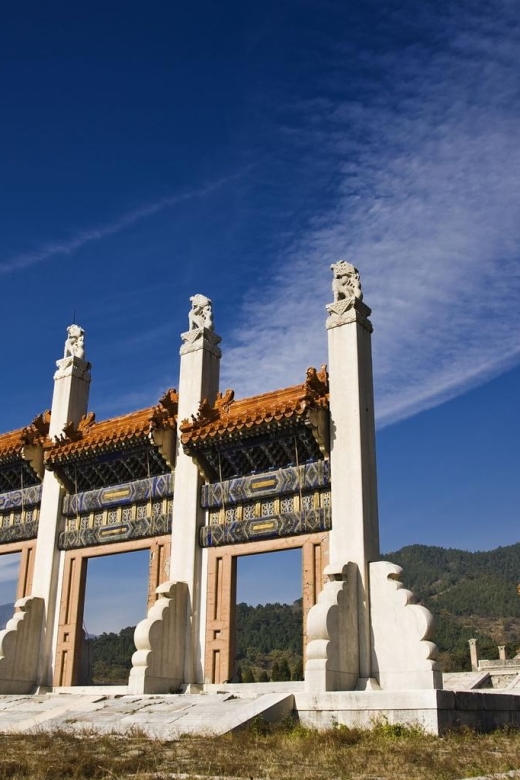 Beijing:Eastern Qing Tomb/Huangyaguan Great Wall/Dule Temple - Dule Temple: a compact stop with remarkable timber and clay art
