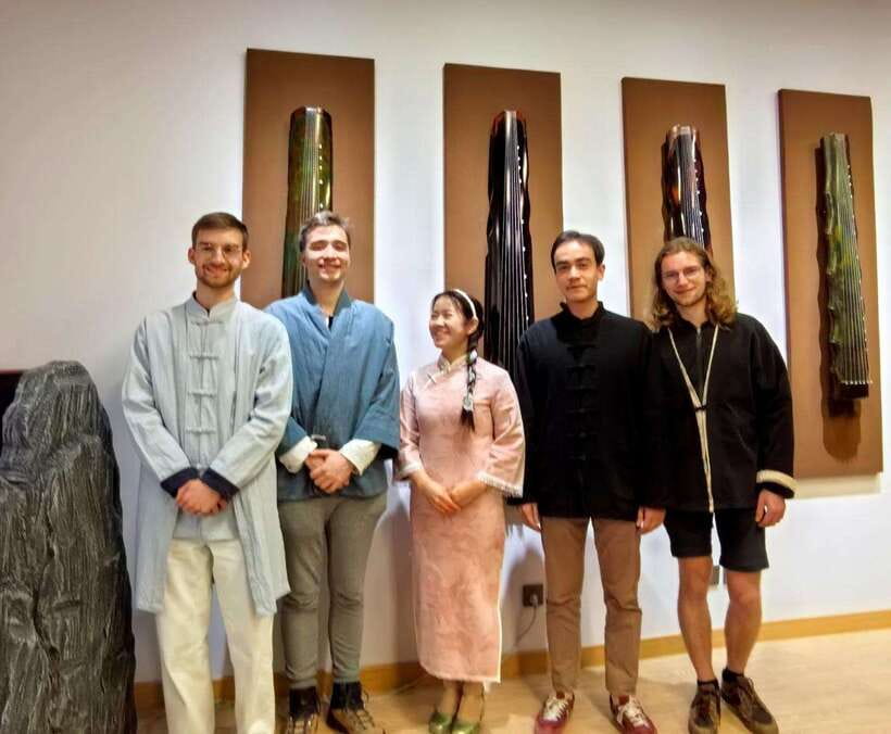 Beijing Hands-On Culture Tour: Tea, Instrument, Calligraphy - Brush and ink turn a name into a keepsake