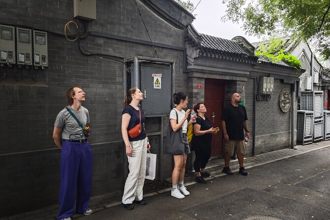 Beijing Hutong Walking Tour History, Architecture and Local Life - The White Stupa from a nearby café balcony