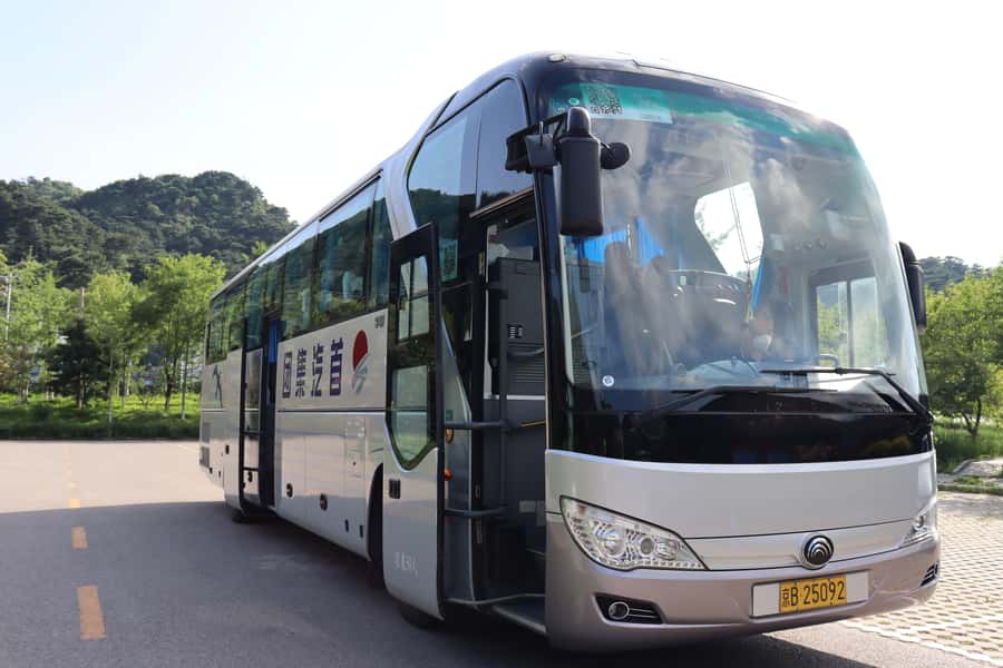 Beijing: Mutianyu Great Wall & Summer Palace Day Tour - Meeting at Hepingxiqiao and boarding the bus