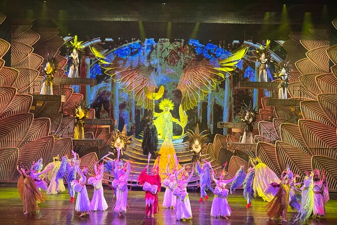 Beijing Night Golden Mask Dynasty Show Ticket with Guide and Pickup - What the one-hour show feels like