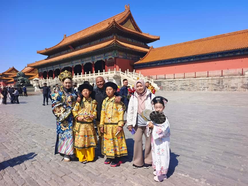 Beijing: Private Tour to Mutianyu Great Wall&Forbidden City - Key points to know before booking
