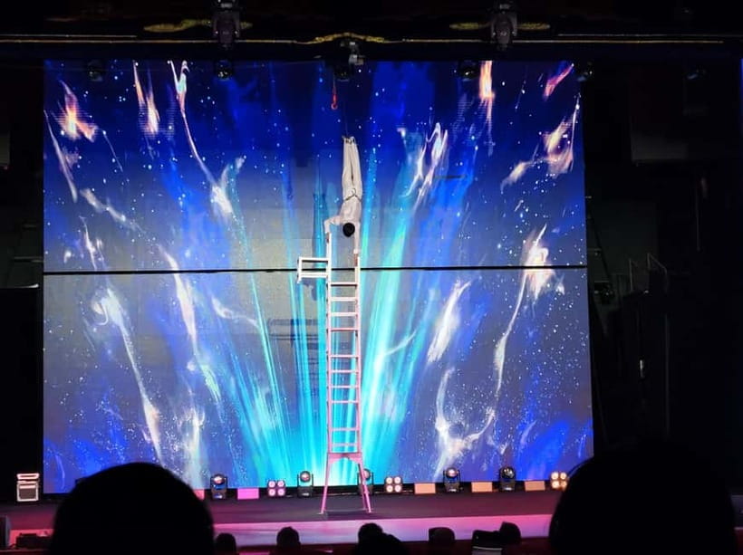 Beijing: Qinle Palace Acrobatics Show Ticket - The theater and the young cast