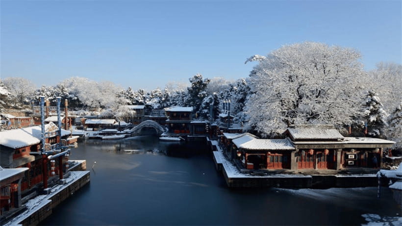 Beijing: Summer Palace Entrance(combo/tour opt) - Suzhou Street and the smaller garden details
