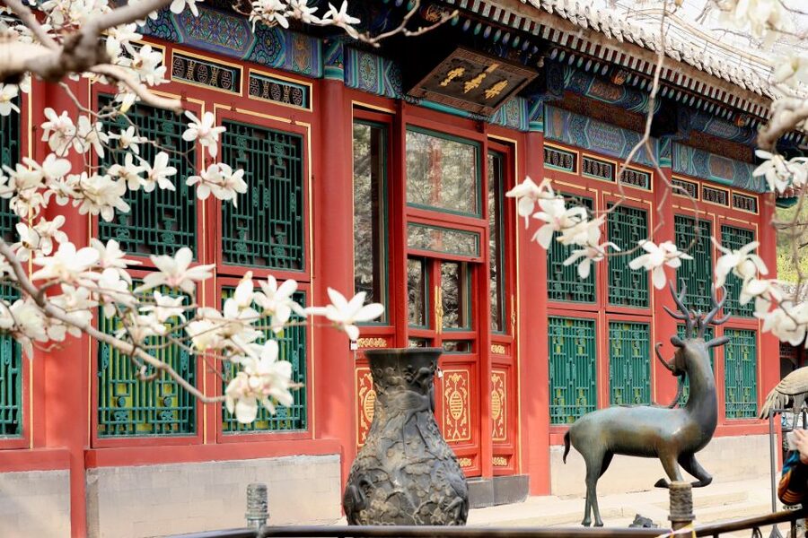 Beijing: Summer Palace, Sacred Road&Ming Tombs Private Tour - The drive north to the Ming Tombs