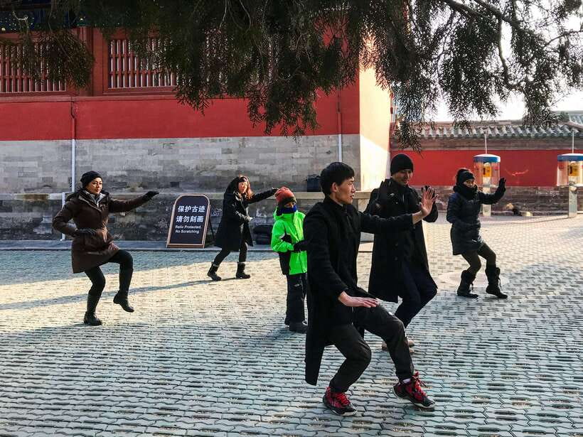 Beijing: Temple Of Heaven+Tai Chi Class+Tea Ceremony - Starting with Tai Chi at the Temple of Heaven