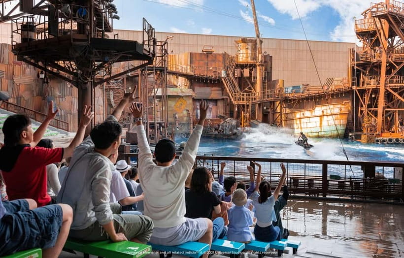 Beijing: Universal Studios Ticket with Transfers Options - Jurassic World, Transformers, and the Decepticoaster