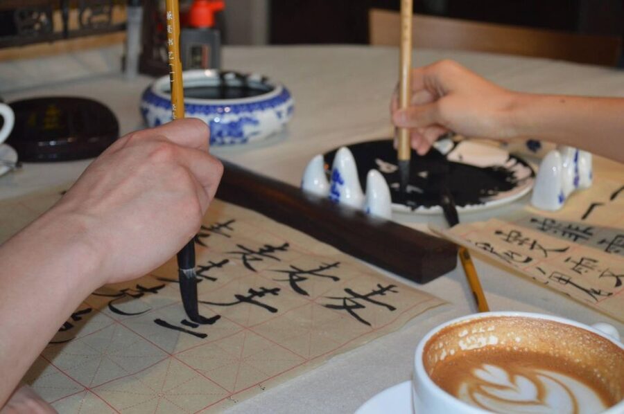 Beijing Wangfujing Calligraphy Class Nearby Forbidden City - Key points at a glance