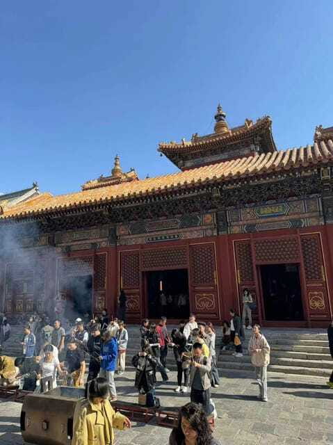 Beijing: Yonghe Lama Temple Entry Ticket - What makes the temple different from a palace visit