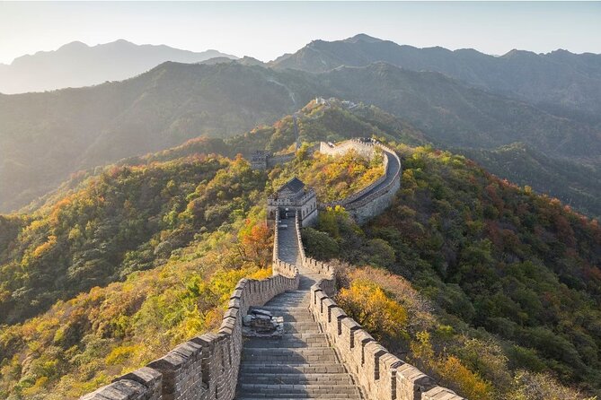 Boutique Early Bird or Sunset Tour of Mutianyu with VIP Pass - Riding the chairlift up at Mutianyu