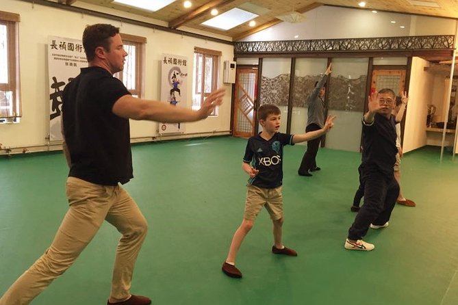 Chinese Kung Fu Experience Class in Beijing - The opening drills: stances, kicks, and punches