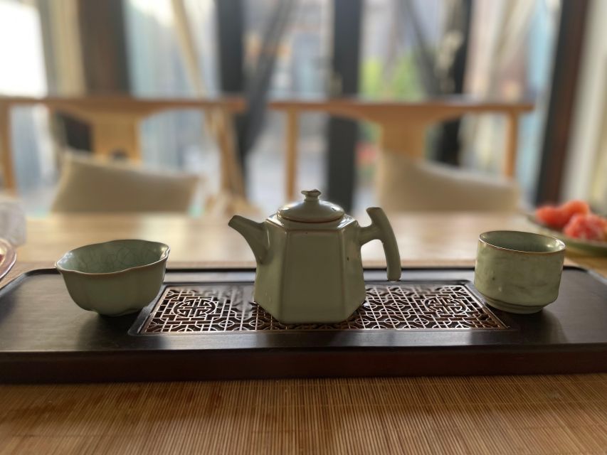 Chinese Tea ceremony in Beijing Hutong courtyard - A quiet hour beside the Forbidden City