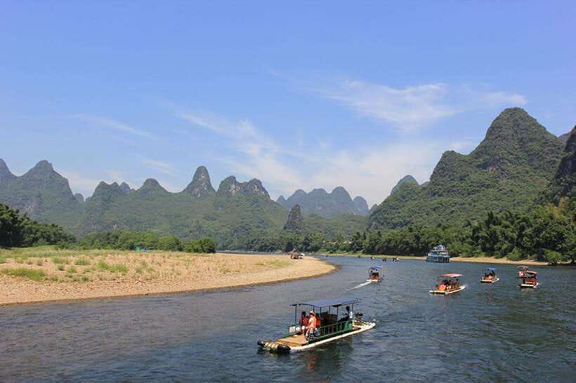 Highlights from Guilin to Yangshuo Full Day Private Tour - The Impression Shanjie Liu show after the day