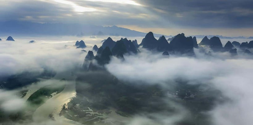 Highlights from Guilin to Yangshuo Full Day Private Tour - Xianggong Hill and the Li River from above