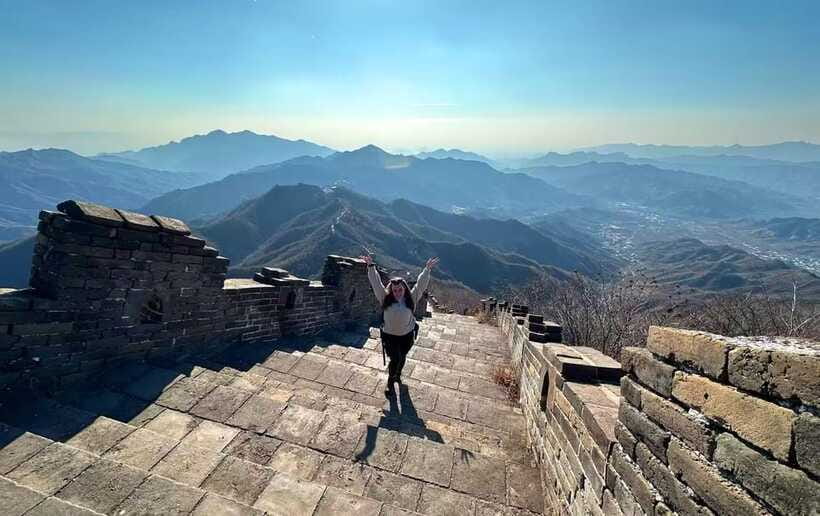 Mutianyu Great Wall 5-KM Guided Hike with Uphill Cable Car - Lunch, tea, and the return to base