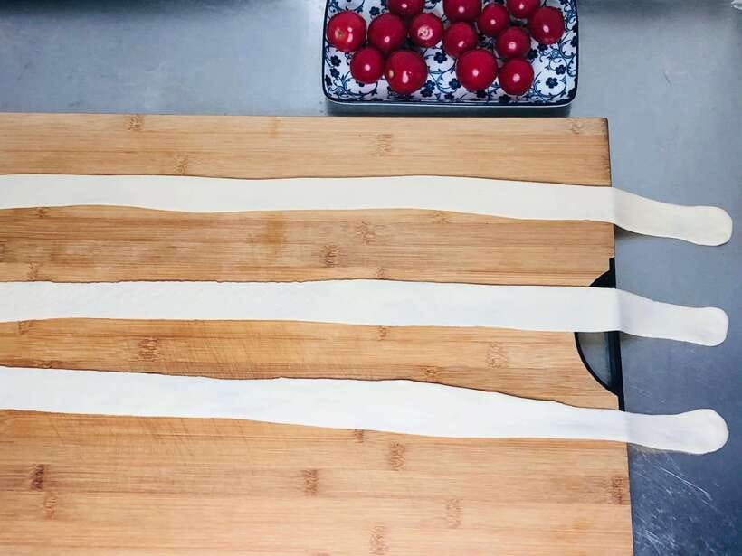 Online Cooking Class Hand Pulled Noodles by Sunflower Li - From Dough to Wide Belt Noodles