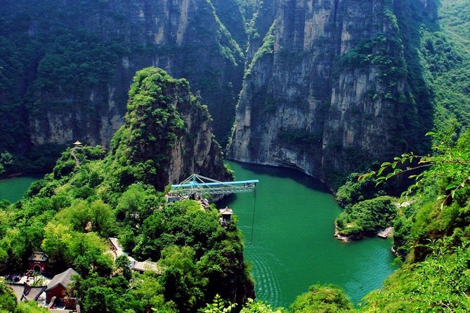 Private Day Tour to Longqing Gorge with Boat Ride and Cable Car from Beijing - The dragon elevator and Longqing Dam