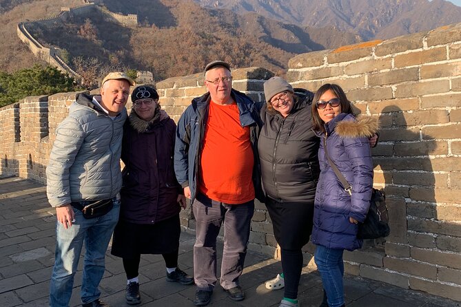 Private Day Tour to Mutianyu Great Wall and Summer Palace - Bird’s Nest and Water Cube from the road