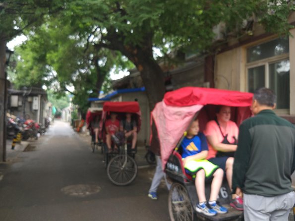 Private Hutong Culture Tour with Dumpling Cooking Class plus Cricket Fighting Game - Riding a rickshaw through the hutongs