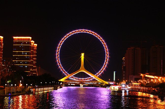 Private Tianjin City Night Tour with Haihe River Cruise - Ancient Culture Street, financial towers, and the Tianjin Eye