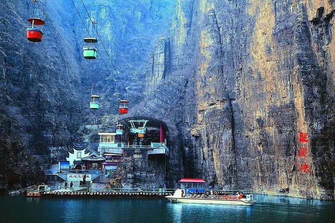 Private Transfer to Longqingxia: For Ravine Tours & Ice Festival - Summer at the ravine: elevator, boat, and mountain views