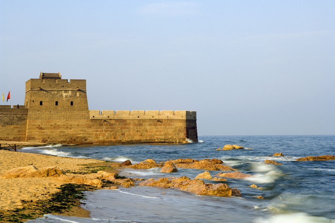 Qinhuangdao Private Day Trip: Shanhaiguan Pass, Old Dragon's Head and Great Wall - Shanhaiguan Gate Tower and the narrow road inland