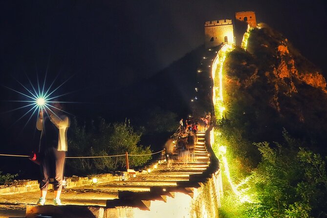 Simatai Great Wall Private Night Layover Tour from Beijng Airport - Two hours at illuminated Simatai