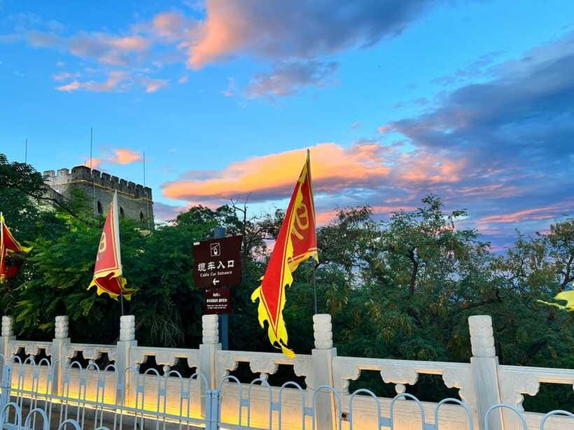 Sunset Glow at Mutianyu Great Wall Night Bus Tour+Ticket - Small details that make the trip easier