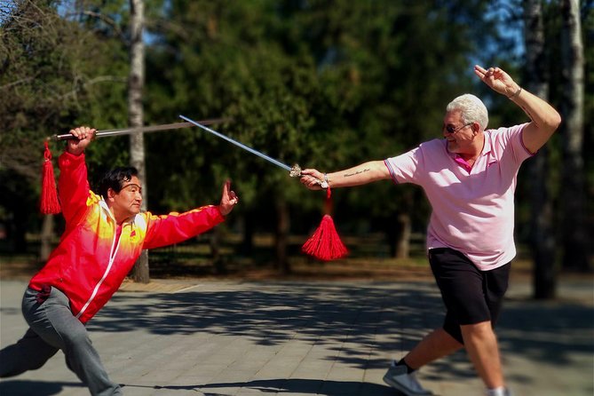Tai Chi or Kung Fu plus Chinese Calligraphy Learning Class - Ninety minutes with a Chinese calligraphy brush
