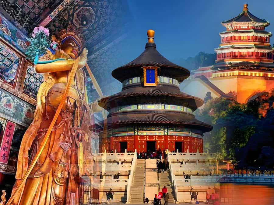 Temple Heaven, Summer Palace, Lama Temple, Hutong Bus Tour - Temple of Heaven: imperial ceremony on a grand scale