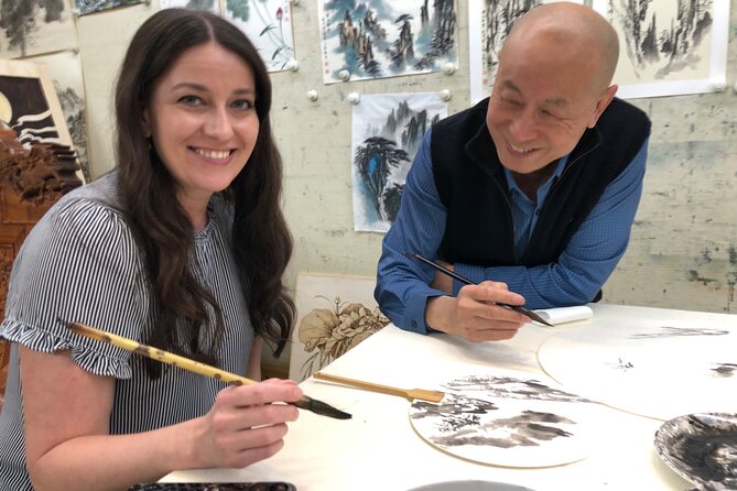 Water Color Class in Beijing - Group size, attention, and beginner support