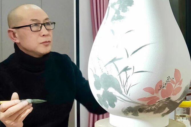 Water Color Class in Beijing - Meeting Richard Li at Wangfujing