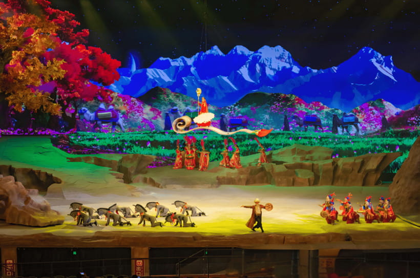 Xian: Must see Eternal Love or Camel Bell Legend show Ticket - Following the caravan in Camel Bell Legend