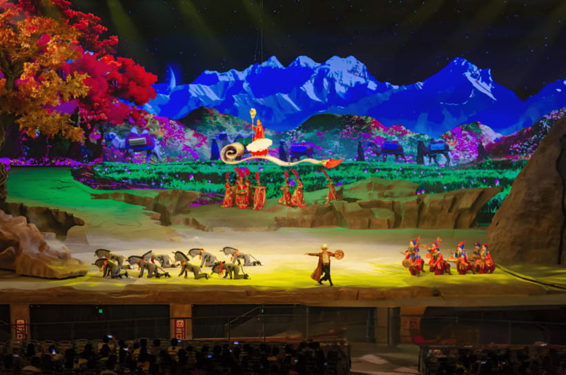 Xian: Must see Eternal Love or Camel Bell Legend show Ticket - What your visit looks like from arrival to exit